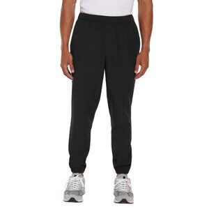 GapFit Performance Jogger Pants Men’s Large Black Stretch Lightweight Activewear